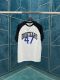 Dior Colour Blocked Monogram Embroidery Short Sleeve Unisex Number 47 Pattern Casual Versatile T-Shirts