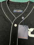 Louis Vuitton Classic Monogram Pattern Short Sleeve Baseball-Style Panelled Collar Shirts Jackets