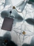 Louis Vuitton Japanese Strand-Dye themed Shows Denim Jacket Fashion Monogram Floral Pattern Jackets