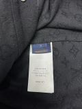 Louis Vuitton Classic Monogram Pattern Short Sleeve Baseball-Style Panelled Collar Shirts Jackets