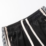 Gucci Unisex Classic Double GG Side Striped Shorts Causal Jacquard Sports Shorts