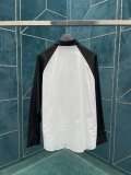 Balenciaga Cutaway Sleeve Panda Patchwork 3M Shirt Positioning Embroidery Perfect Stitching Blouse