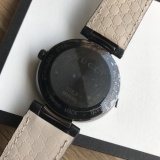 Gucci Classic Fashion Double G Calfskin Quartz Watch