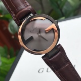 Gucci Classic Fashion Women's Double G Calfskin Quartz Watch