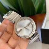 Gucci Classic Fashion Women's Double G Stainless Steel Strap Quartz Watch