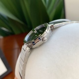 Gucci Classic Fashion Women's Dual G Logo Stainless Steel Strap Quartz Watch