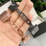 Gucci Classic Fashion Double G Logo Stainless Steel Strap Quartz Watch