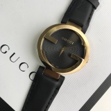 Gucci Classic Fashion Women's Double G Calfskin Quartz Watch