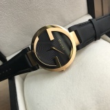 Gucci Classic Fashion Women's Double G Calfskin Quartz Watch