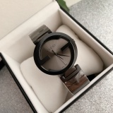 Gucci Classic Fashion Double G Logo Stainless Steel Strap Quartz Watch