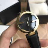 Gucci Classic Fashion Women's Double G Calfskin Quartz Watch