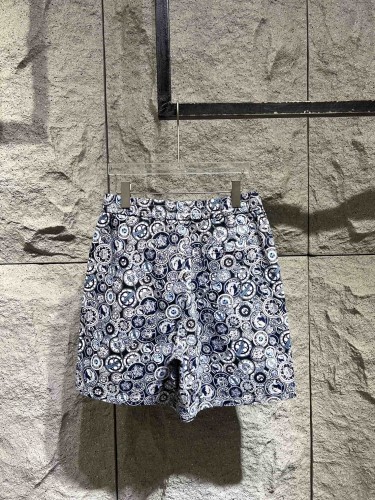 Kenzo Fashion Limited Begonia Dyeing Drawstring Drawstring Sweatpants Casual Fashion Versatile Short Sweatpants