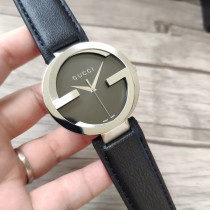 Gucci Classic Double G Logo Calfskin Quartz Watch Gucci Classic Double G Logo Calfskin Quartz Watch