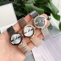 Gucci Classic Fashion Double G Logo Stainless Steel Strap Quartz Watch Gucci Classic Fashion Double G Logo Stainless Steel Strap Quartz Watch