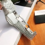 Gucci 25H Unisex Fashion Casual Stainless Steel Quartz Watch