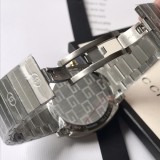 Gucci Grip Classic Logo Stainless Steel Quartz Watch