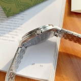 Gucci 25H Unisex Fashion Casual Stainless Steel Quartz Watch