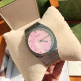 Gucci 25H Unisex Fashion Casual Stainless Steel Quartz Watch