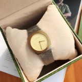Gucci 25H Unisex Fashion Casual Stainless Steel Quartz Watch
