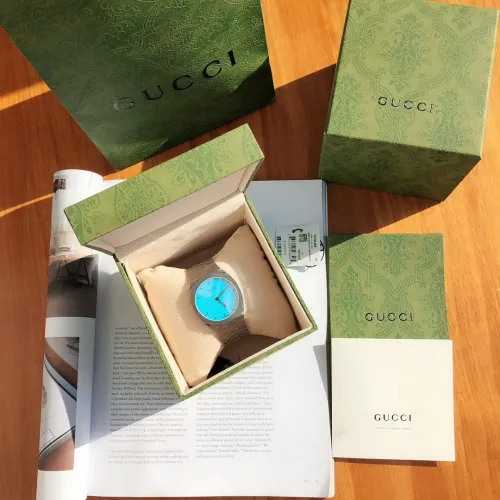Gucci 25H Unisex Fashion Casual Stainless Steel Quartz Watch