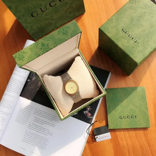 Gucci 25H Unisex Fashion Casual Stainless Steel Quartz Watch