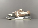 Versace x Fendi Match Fendace Unisex Retro Casual Comfortable Shoes Sneakers