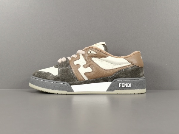 Versace x Fendi Match Fendace Unisex Retro Casual Comfortable Shoes Sneakers