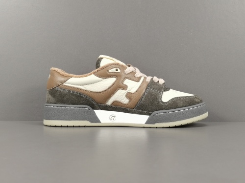Versace x Fendi Match Fendace Unisex Retro Casual Comfortable Shoes Sneakers