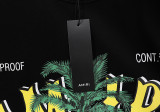 Amiri New Coconut Tree Pattern Printed Casual Short Sleeve T-shirt