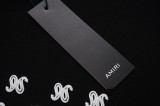 Amiri Letter Logo Foam Printed Short Sleeve Fashion Casual Loose T-shirt