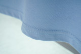 Amiri Crack Letter Logo Printed Casual T-shirt Fashion Round Neck Loose Short Sleeve