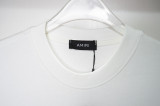 Amiri Halo Dyed Letter Logo Print T-shirt Fashion Casual Loose Short Sleeve