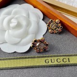 Gucci Double G Vintage Personalized Earstuds Earhooks