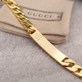 Gucci Couple Gold Skeleton Bracelet