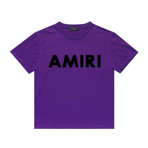 Arimi Letter Logo Printed Short Sleeve Fashion Casual Round Neck T-shirt