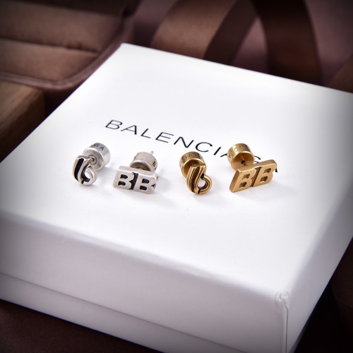 Balenciaga New Letter Logo Earrings