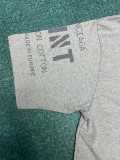 Balenciaga Cotton Letter Print Logo Short Sleeve Unisex Oversize Casual T-Shirts