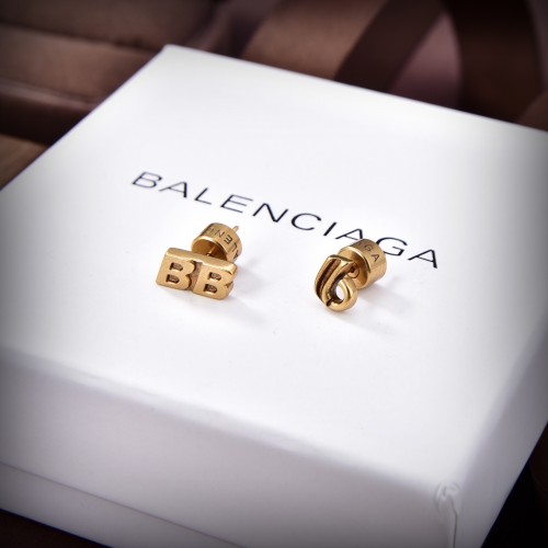 Balenciaga New Letter Logo Earrings