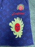 Louis Vuitton Classic Monogram Jacquard Shorts My Eternal Soul Pattern Cotton Knitted Sports Shorts