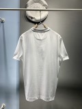 Fendi Classic Fendi O'Lock Embroidery Short Sleeve Unisex Street Cotton Casual T-Shirts