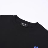 Balenciaga Gradient Letter Logo Print Short Sleeve Unisex Drop Shoulder Oversize Casual T-Shirts