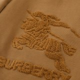 Burberry Classic War Horse Three-Dimensional Towel Embroidery Casual Shorts