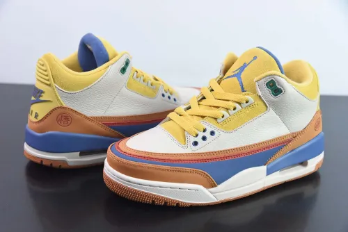 Nike Air Jordan 3 Retro GOKU Unisex Basketball Sneakers