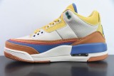 Nike Air Jordan 3 Retro GOKU Unisex Basketball Sneakers