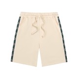 Gucci Unisex Classic Side 3M Webbing Reflective Strip Terry Shorts Causal Jacquard Sports Shorts
