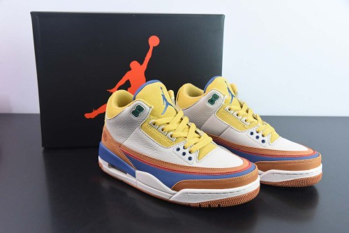 Nike Air Jordan 3 Retro GOKU Unisex Basketball Sneakers