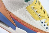 Nike Air Jordan 3 Retro GOKU Unisex Basketball Sneakers