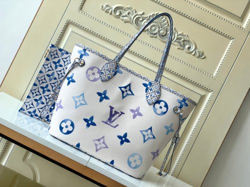 Louis Vuitton Neverfull M22979 Monogram Pattern Retro Detachable Zipper Clutch Hand Bag Sizes:32*29*17CM