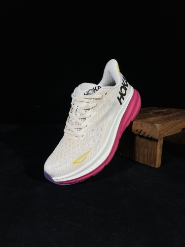 HOKA ONE ONE Clifton 9 Unisex Professional Performance Shock Absorbing Road Running Shoes
