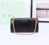 Off White Fashion Metal Arrows Logo Handbag Crossbody Bag Size：21*11*5CM